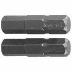 Биты для электроинструмента KRAFTOOL X-Drive HEX C 1/4", H6, 25мм, 2шт.(26127-6-25-2)