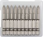 Биты для электроинструмента KRAFTOOL X-Drive Phillips E 1/4", PH1, 50мм, 10шт. в боксе (26121-1-50-10)
