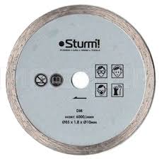 Диск алмазный Sturm! CS5060MS-85-15-1.0-80T по керамике, стеклопластику ― inStarCom