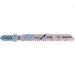 Пилки для лобзиков BOSCH T118 B (3 шт.)