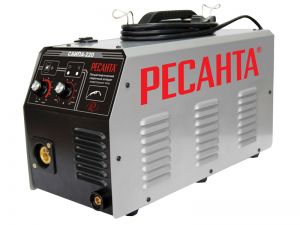 Полуавтоматический сварочный инвертор РЕСАНТА САИПА-220 (электроды ЛЭЗ МР-3 c 3.0 мм 1кг в комплекте) ― inStarCom